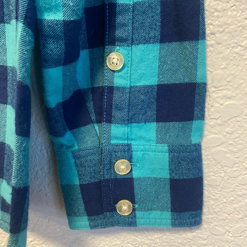 Vineyard Vines NWT Flannel Shirt Women’s Size 0 - Picture 7 of 8